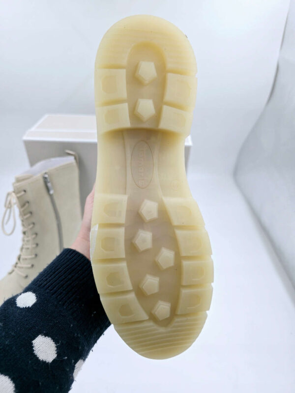 Damskie botki skórzane nubuk beżowe TAMARIS R.41 TA63EL