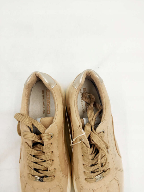 Tom Tailor damskie sneakersy beżowe R.40 TO02L