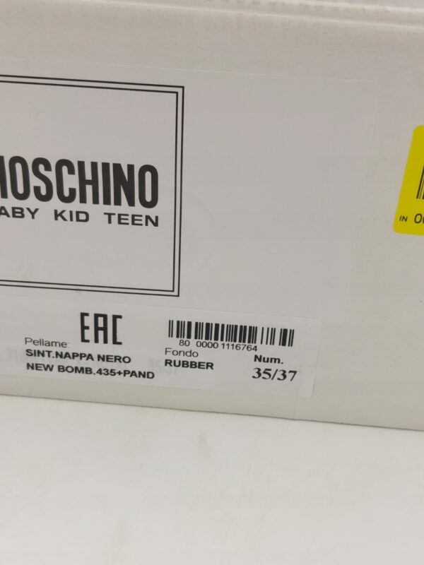 Śniegowce unisex MOSCHINO niebieskie R. 35-37 MO9S