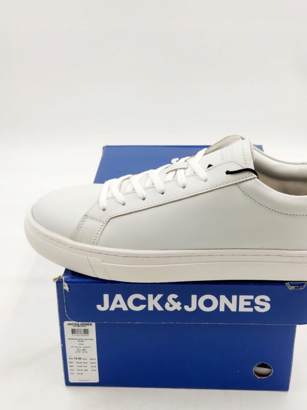 Męskie sneakersy skórzane biale Jack & Jones R.41 JA74D