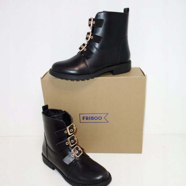 cc70ceda953819ad9b89a7991b985b2c.jpg Czarne damskie botki Fribbo R.36 FR12M