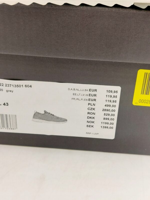 Marc O'Polo Speakersy Buty męskie szare R.43 MA93D