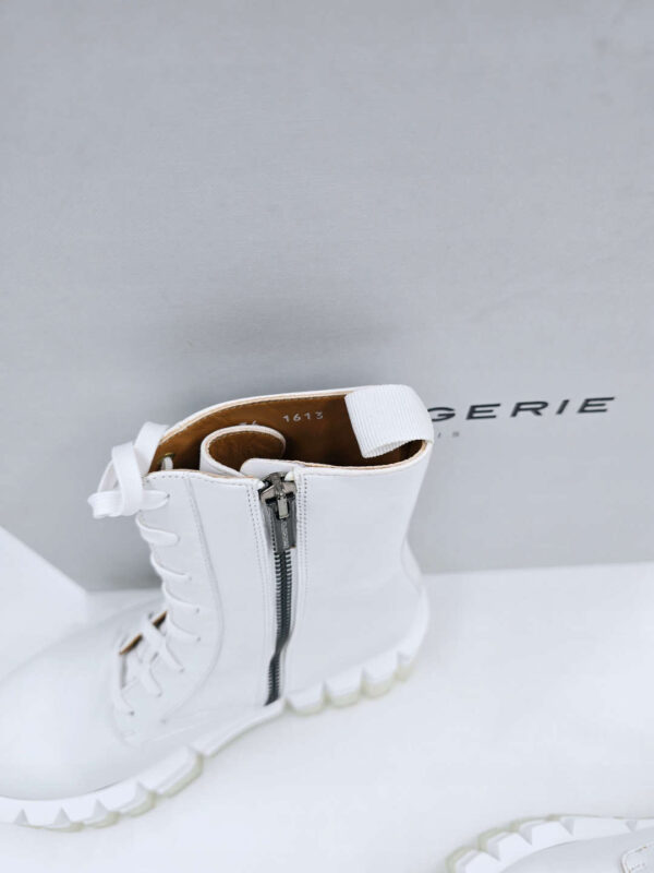 Botki białe na platformie CLERGERIE PARIS R.36 CL94F