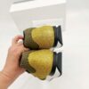 Damskie sneakersy skórzane POLLINI zielone R.37 PO91S