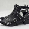 Damskie botki czarne na obcasie CITY CHIC szerokie R.42 CH75T