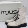Damskie buty botki ze skóry naturalnej białe MJUS R.40 MJ12W