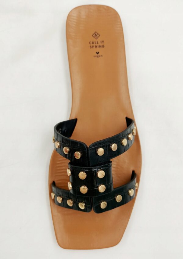 Call It Spring Chirassa czarne klapki R.40 CA97L