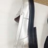 Damskie czółenka skórzane srebrne Bronx loafers R.37 BR83F