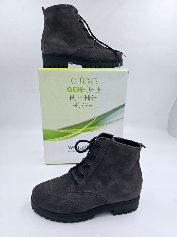 Damskie sztyblety skórzane szare Waldaufer R.37 WA43E