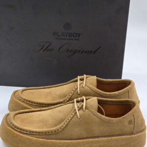 Półbuty wizytowe unisex skórzane zamszowe PLAYBOY Footwear R.37 PL76Y