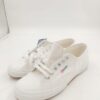 Tenisówki białe wiązane SUPERGA R.45 SU66L