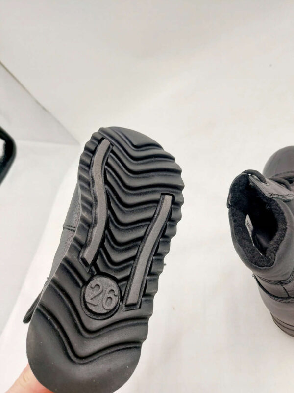botki sneakersy skórzane czarne R.26 RI10L