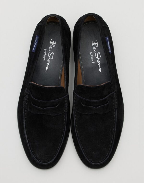 Loafersy Męskie zamszowe półbuty BEN SHERMAN R.40 BE53E