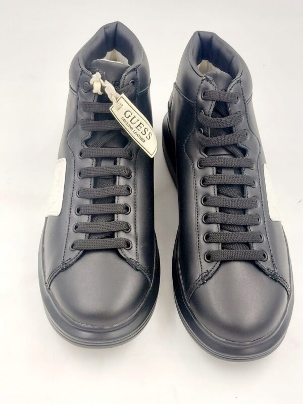 Sneakersy skórzane wysokie GUESS SOLERNO czarne R.43 GU83d