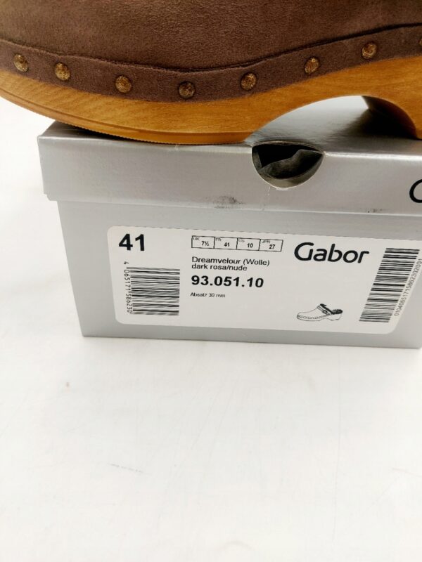 Damskie Drewniaki i Chodaki ocieplone Gabor R.41 GA21W