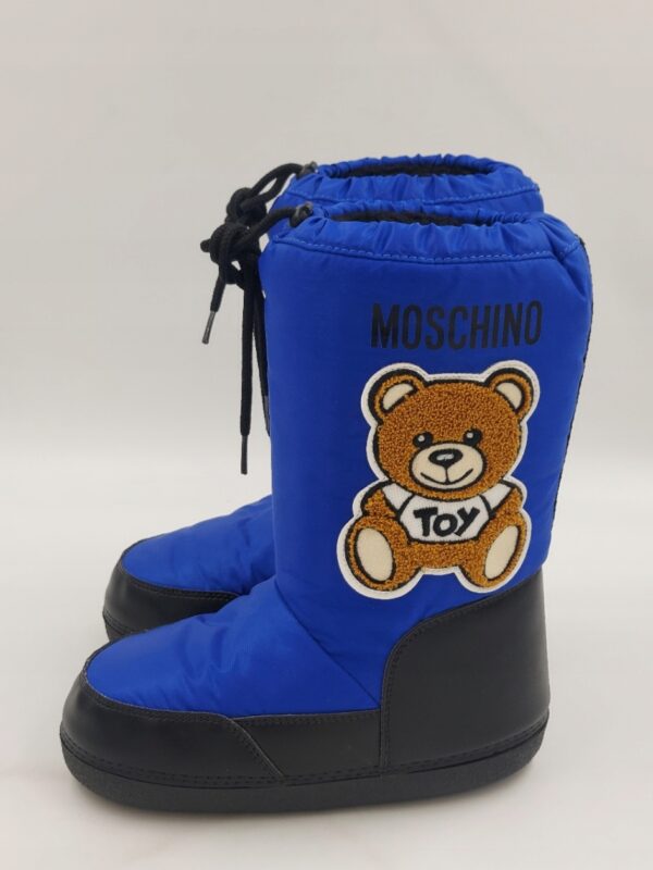 Śniegowce unisex MOSCHINO niebieskie R. 35-37 MO9S