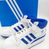 Damskie sneakersy wysokie skórzane UNISEX ADIDAS Forum Mid R.38 AD83A