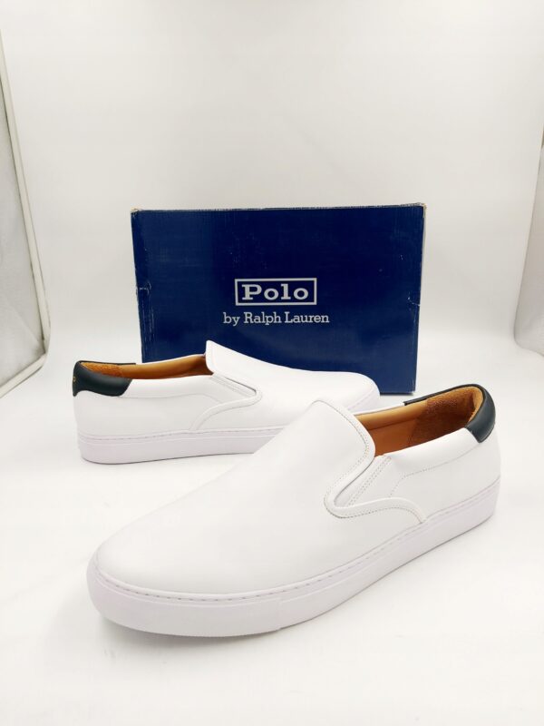 SNEAKERSY NISKIE BIAŁE POLO RALPH LAUREN R.49 PO53S