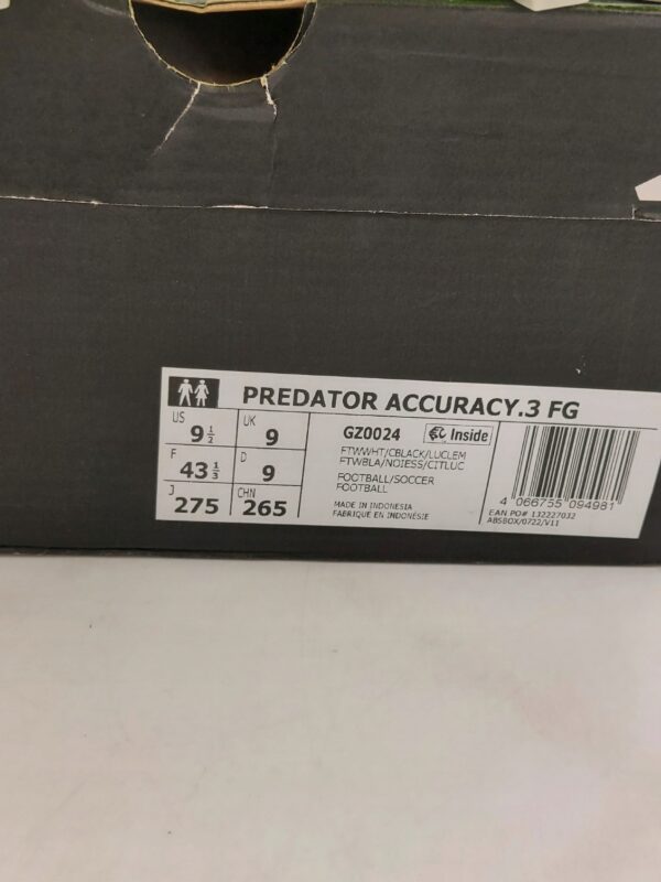 adidas Buty piłkarskie korki męskie Predator ACCURACY 3 FG R.43 1/3 AD55