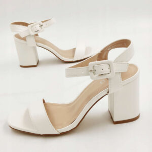 Damskie sandały na obcasie Raid białe R.36 RA33S