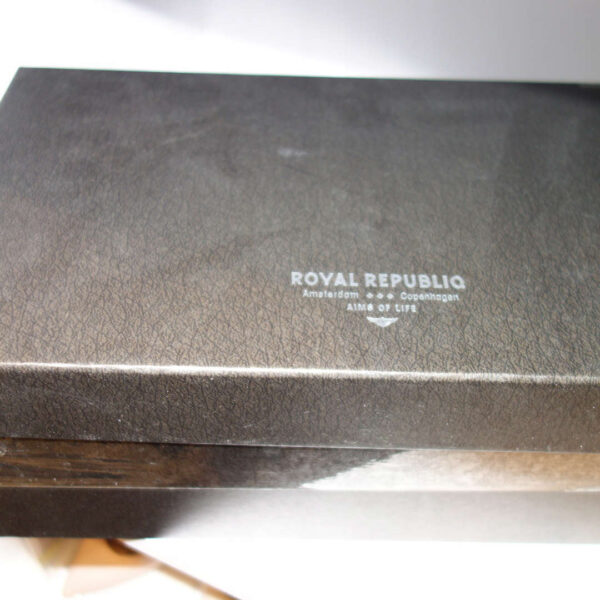 Royal RepubliQ BOND ZIP czarne półbuty R.45 RO93W