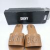 DKNY Klapki skórzane WAVERLY Brązowe  R.38  DK84T