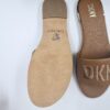 DKNY Klapki skórzane WAVERLY Brązowe  R.38  DK84T