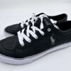 Tenisówki  czarne  POLO RALPH LAUREN  trampki unisex R.38  PO12Y