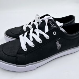 Tenisówki  czarne  POLO RALPH LAUREN  trampki unisex R.38  PO12Y