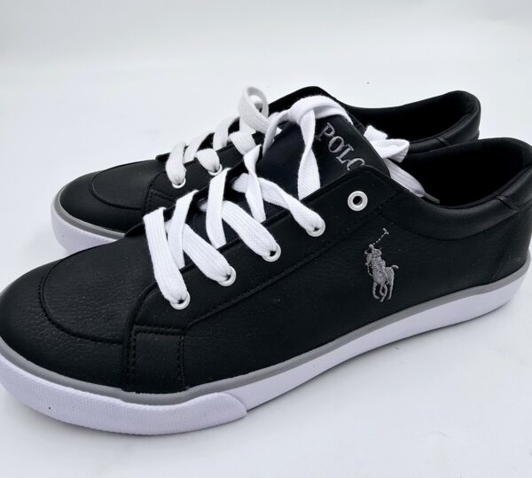 Tenisówki  czarne  POLO RALPH LAUREN  trampki unisex R.38  PO12Y
