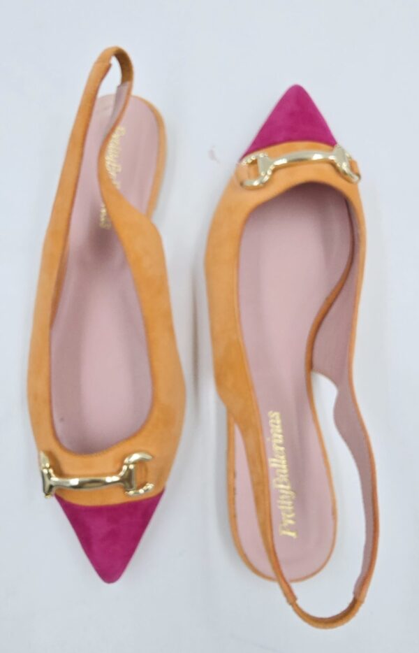 Damskie balerinki zamszowe Pretty Ballerinas R.41 PR37T