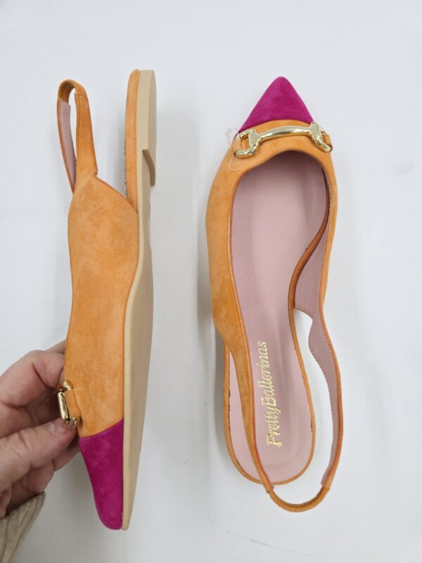 Damskie balerinki zamszowe Pretty Ballerinas R.41 PR37T