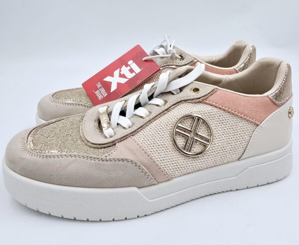 Damskie sneakersy beżowe buty sportowe XTI R.40 XT5Y