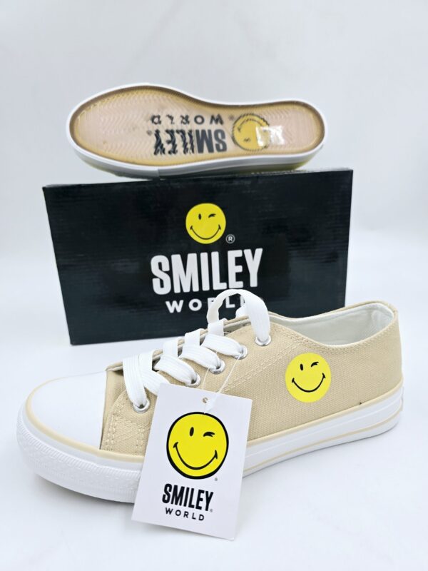 Buty damskie tenisówki żółte trampki SMILEY  R.38  SM93R