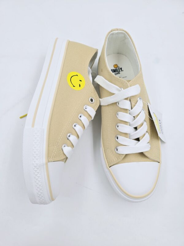 Buty damskie tenisówki żółte trampki SMILEY  R.38  SM93R