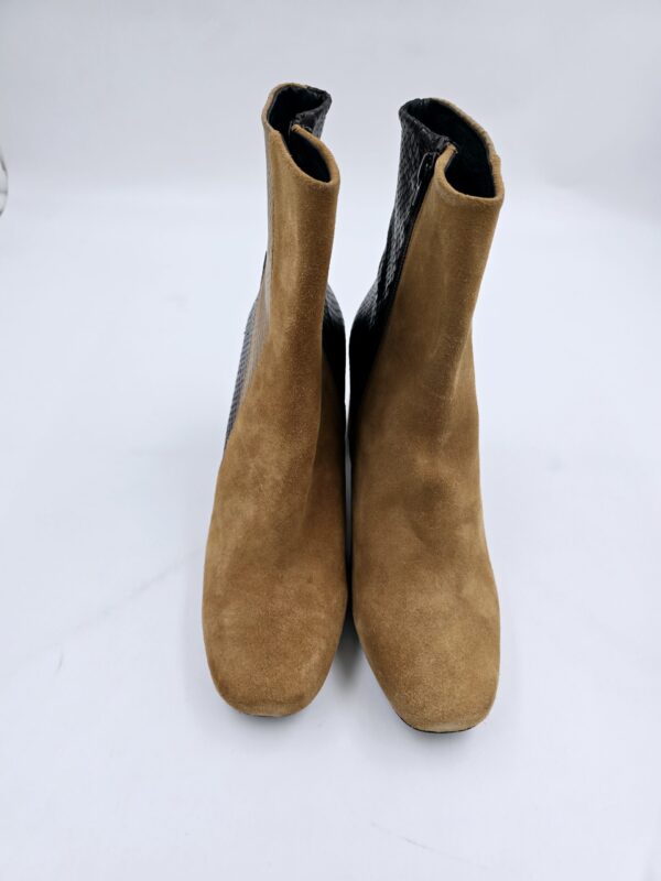 Botki damskie skórzane CLAUDIE PIERLOT brązowe R.40  CL95Y