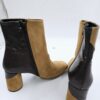 Botki damskie skórzane CLAUDIE PIERLOT brązowe R.40  CL95Y