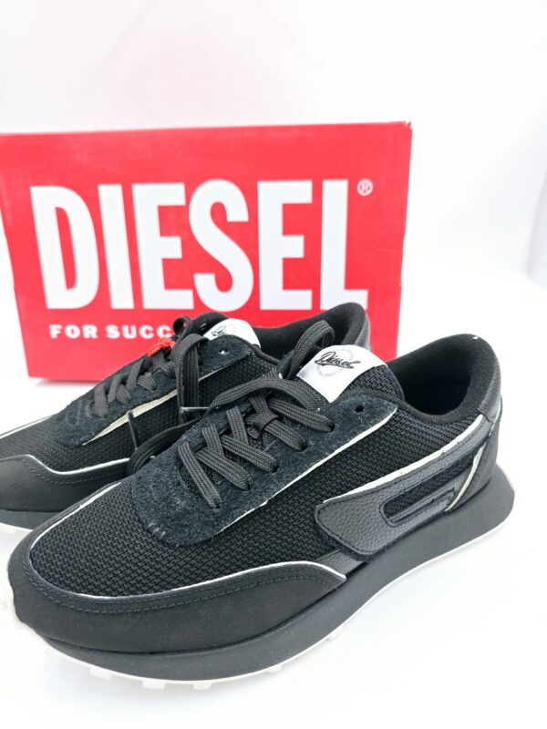Sneakersy czarne sportowe DIESEL S-RAER LC  R.38  DI73R