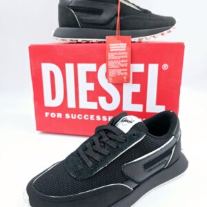 Sneakersy czarne sportowe DIESEL S-RAER LC  R.38  DI73R