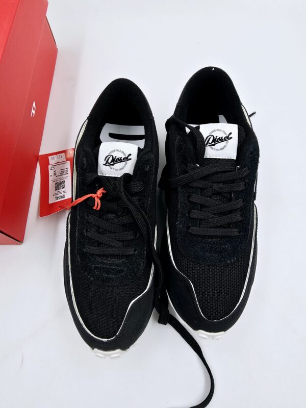 Sneakersy czarne sportowe DIESEL S-RAER LC  R.38  DI73R
