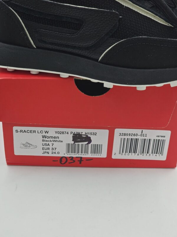 Sneakersy czarne sportowe DIESEL S-RAER LC R.37 DI532W