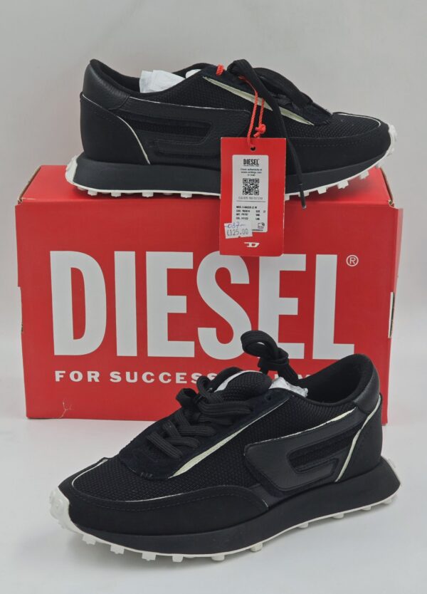 Sneakersy czarne sportowe DIESEL S-RAER LC R.37 DI532W