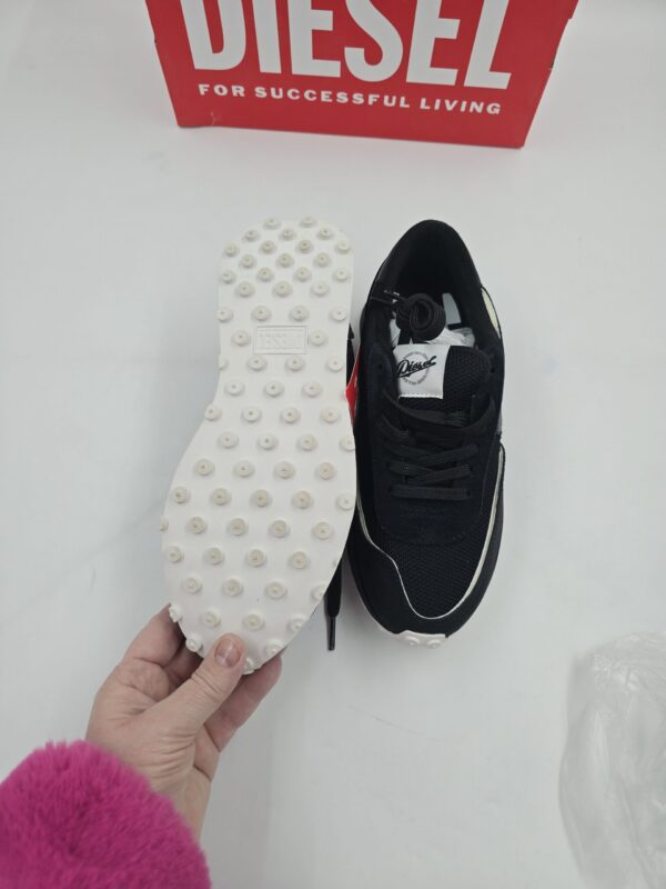 Sneakersy czarne sportowe DIESEL S-RAER LC R.37 DI532W