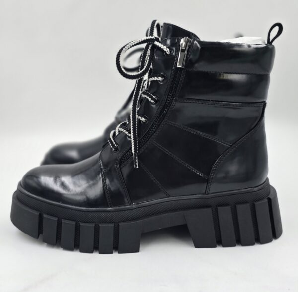 Damskie botki  na platformie czarne Steve Madden Incredible R.40  ST54R