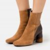 Botki damskie skórzane CLAUDIE PIERLOT brązowe R.40  CL95Y