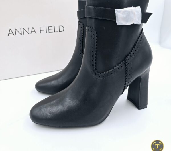 Anna Field damskie botki na obcasie  czarne R.39  AN11S