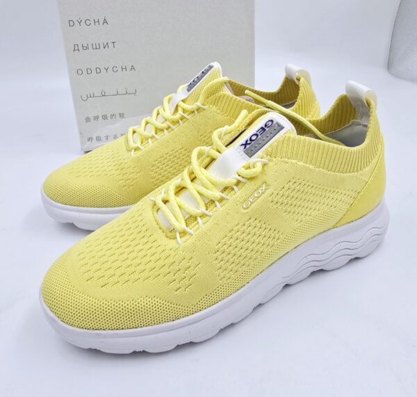 Buty damskie  GEOX SPHERICA  Sneakersy żółte  R.38 GE53R