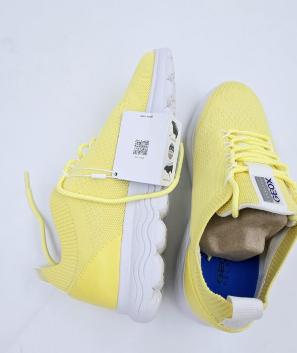 Buty damskie  GEOX SPHERICA  Sneakersy żółte  R.38 GE53R