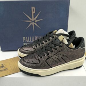 Sneakersy niskie skórzane Palladium  metaliczne szare  R.36 PA92D