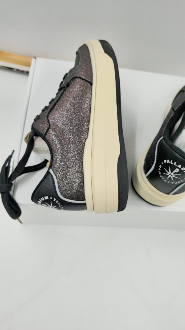 Sneakersy niskie skórzane Palladium  metaliczne szare  R.36 PA92D